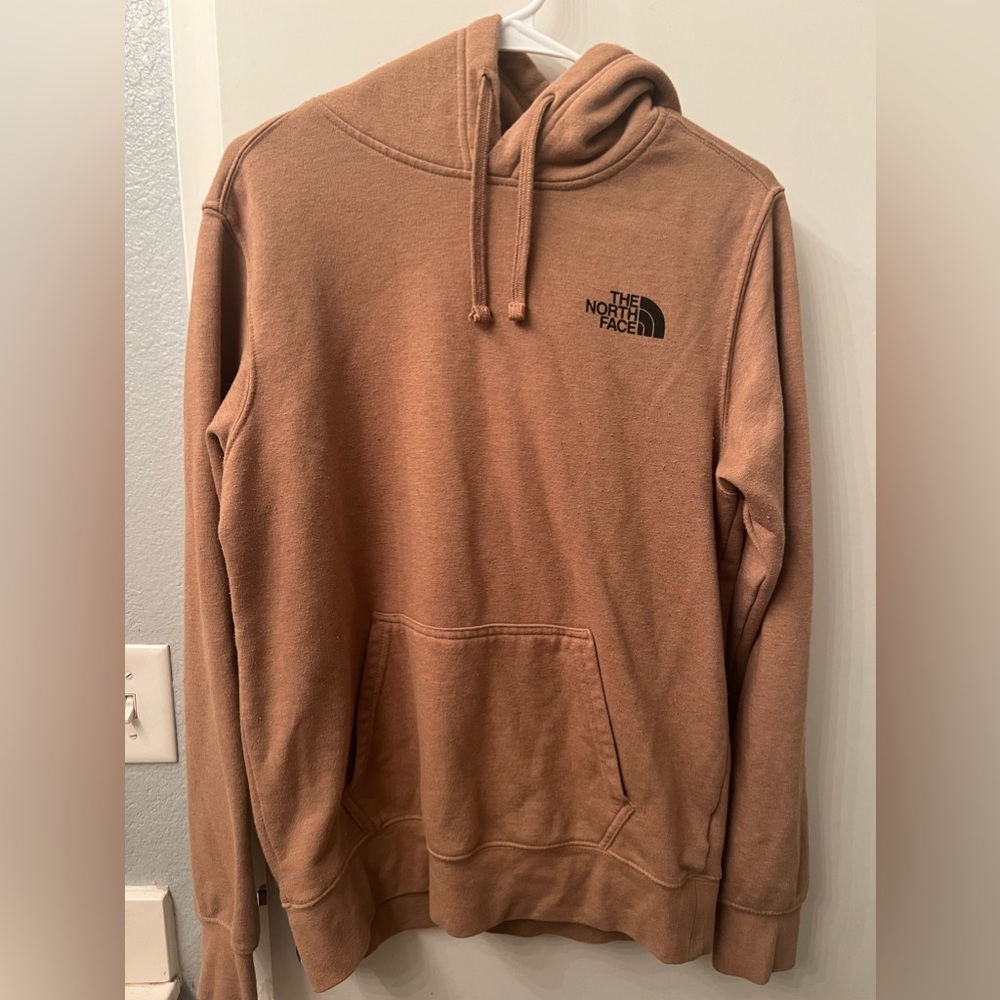 The North Face brown hoodie